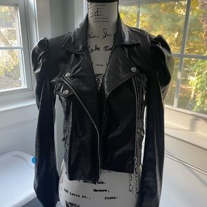 Generation Love faux leather moto jacket